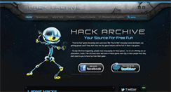 Desktop Screenshot of hackarchive.com